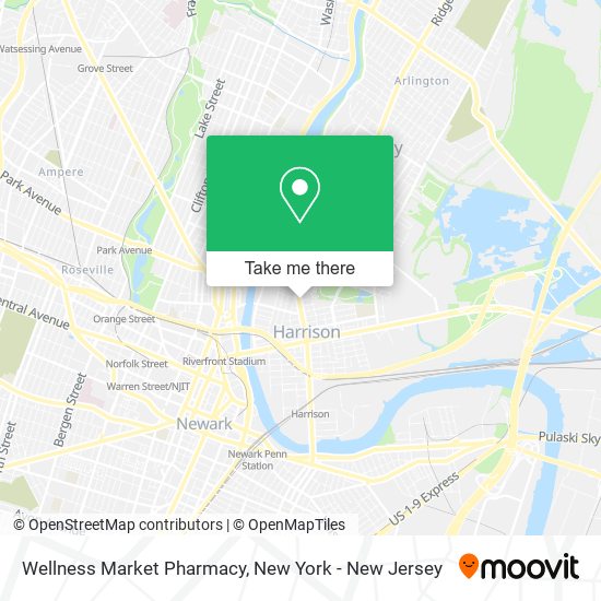 Mapa de Wellness Market Pharmacy