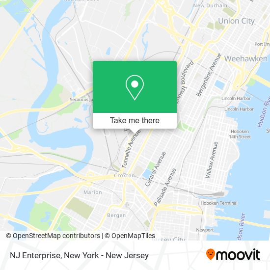 Mapa de NJ Enterprise