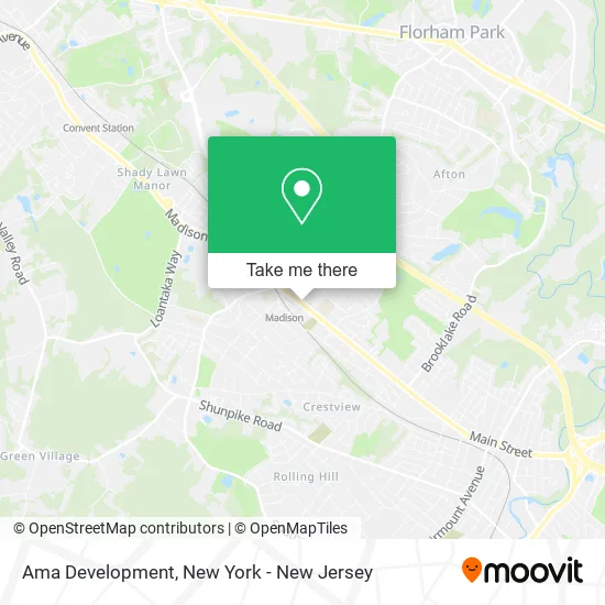 Ama Development map