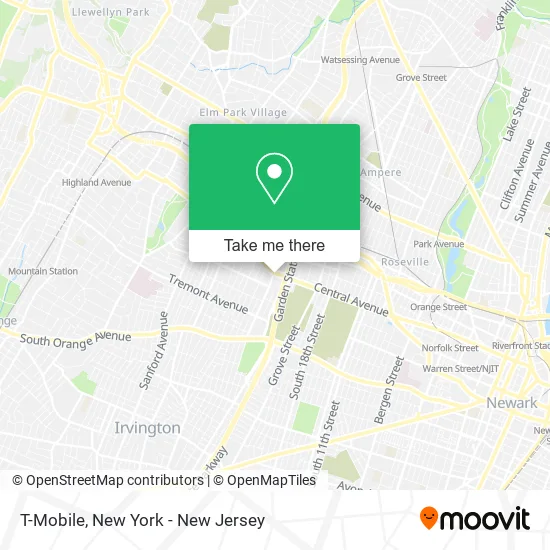 T-Mobile map