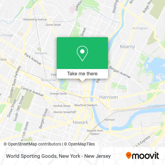 World Sporting Goods map