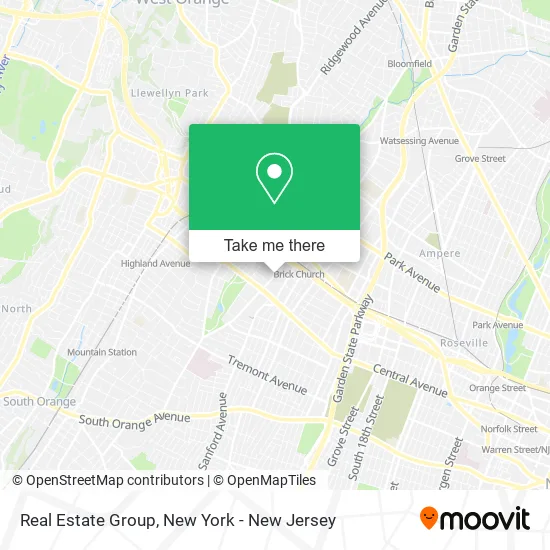 Real Estate Group map