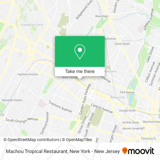Machou Tropical Restaurant map
