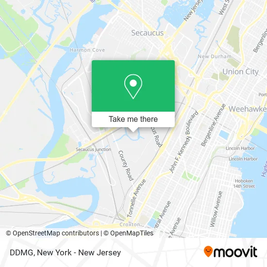 DDMG map
