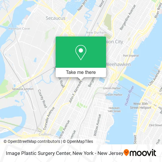 Image Plastic Surgery Center map