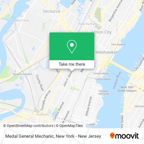 Mapa de Medal General Mechanic