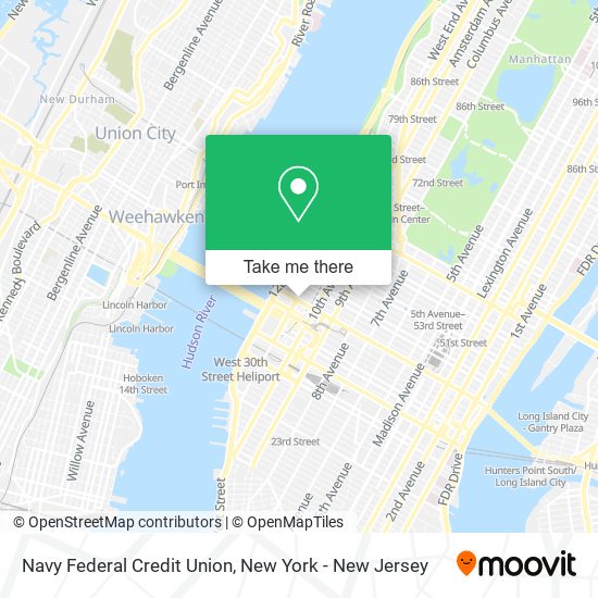 Navy Federal Credit Union map