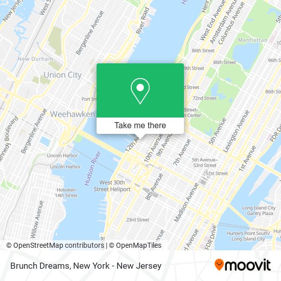 Mapa de Brunch Dreams