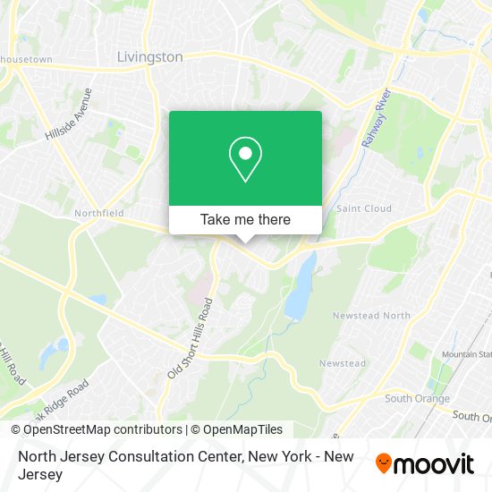 North Jersey Consultation Center map