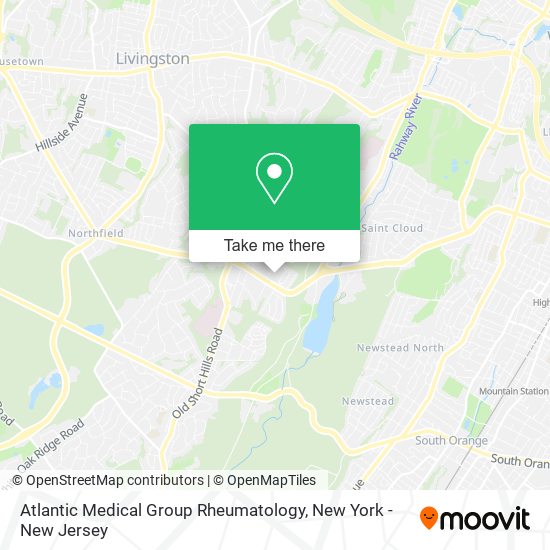 Atlantic Medical Group Rheumatology map