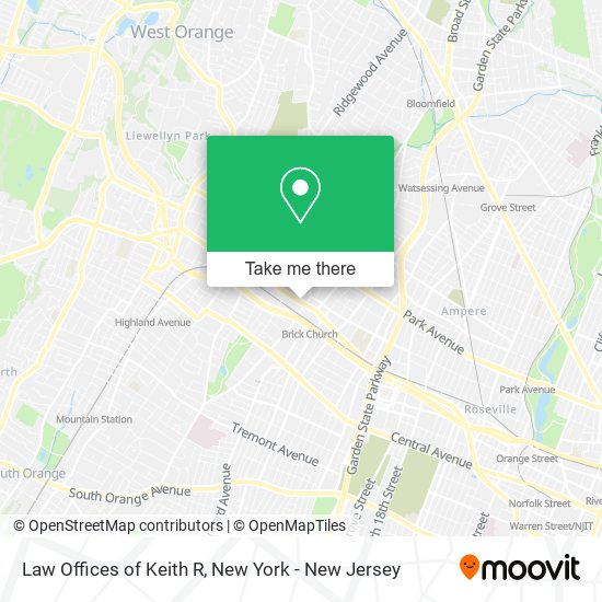 Mapa de Law Offices of Keith R