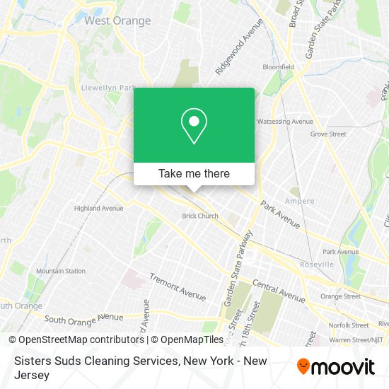 Sisters Suds Cleaning Services map