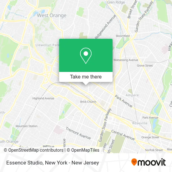 Essence Studio map