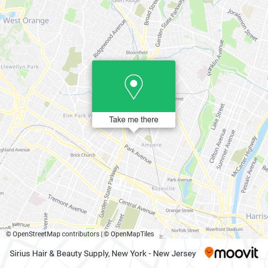 Sirius Hair & Beauty Supply map