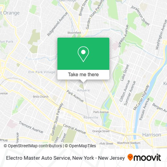 Electro Master Auto Service map