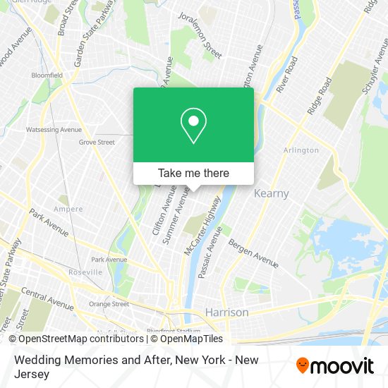Mapa de Wedding Memories and After
