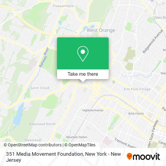 Mapa de 351 Media Movement Foundation