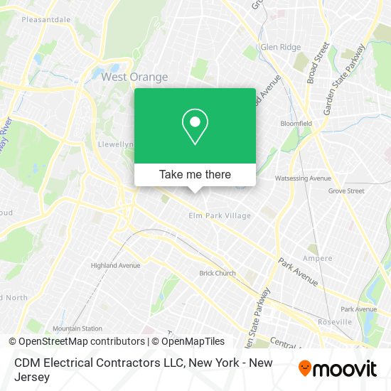 Mapa de CDM Electrical Contractors LLC