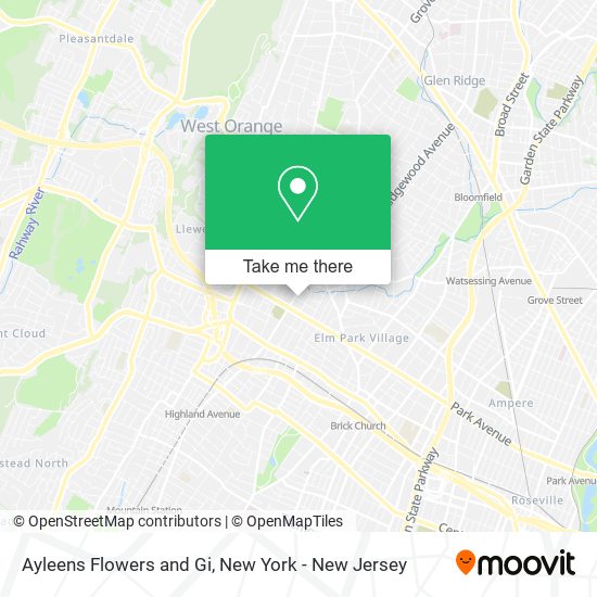 Mapa de Ayleens Flowers and Gi