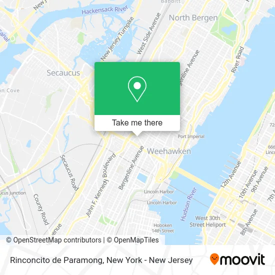 Rinconcito de Paramong map