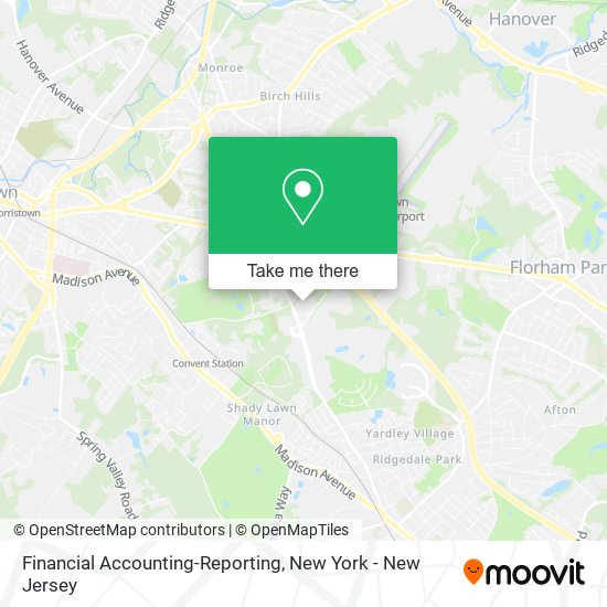 Financial Accounting-Reporting map