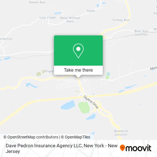 Dave Pedron Insurance Agency LLC map