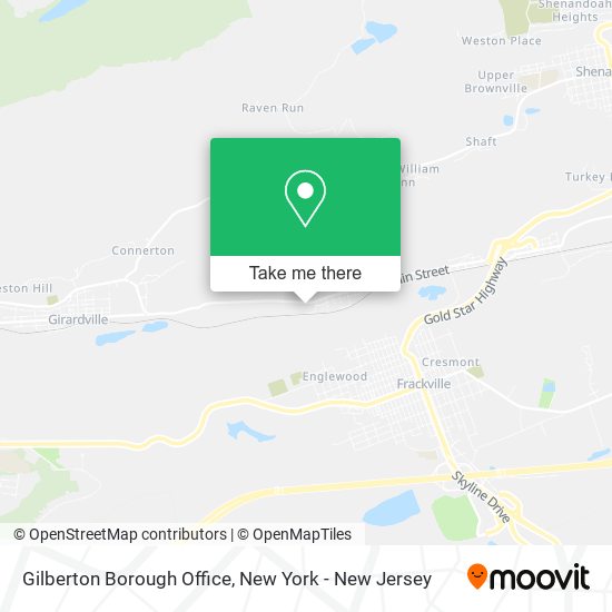Mapa de Gilberton Borough Office