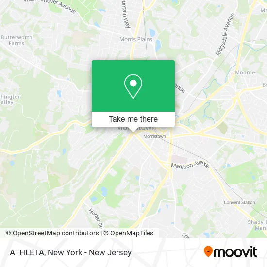 ATHLETA map