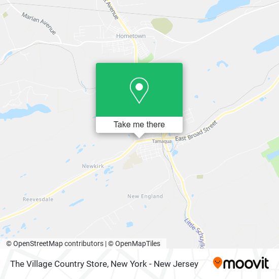 The Village Country Store map