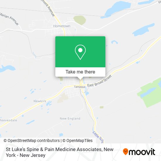 St Luke's Spine & Pain Medicine Associates map