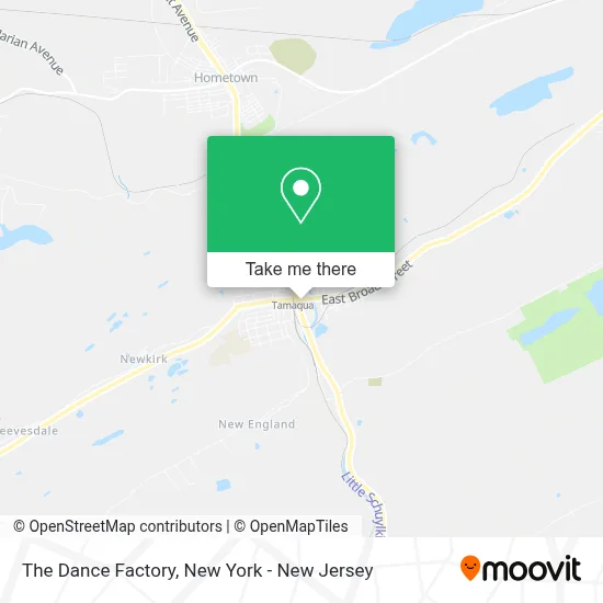 The Dance Factory map
