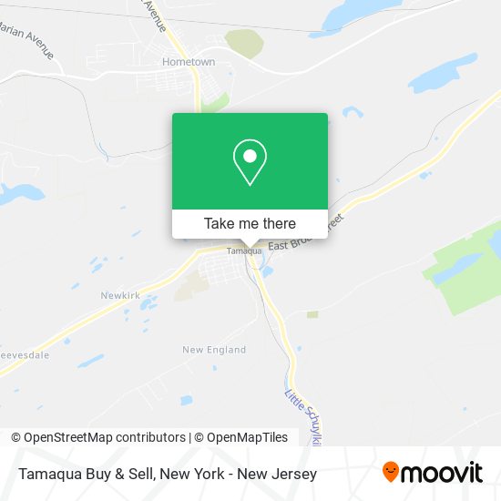 Tamaqua Buy & Sell map