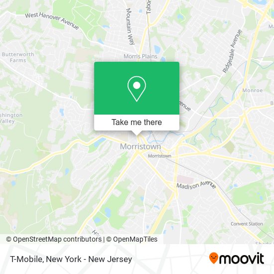 T-Mobile map