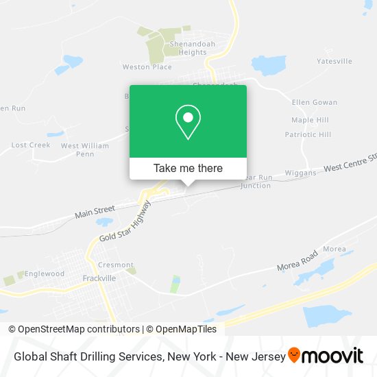Global Shaft Drilling Services map