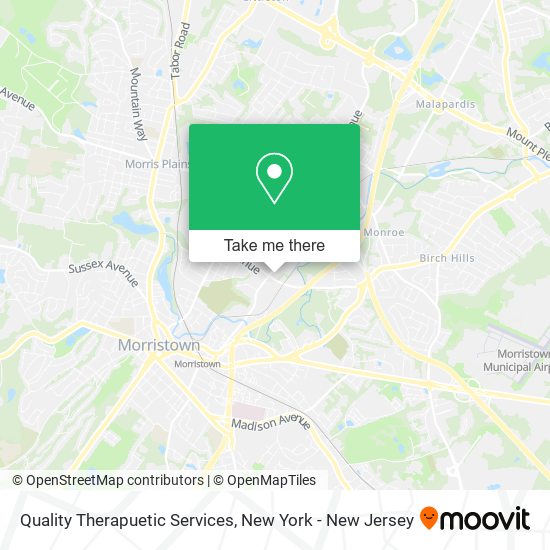 Mapa de Quality Therapuetic Services