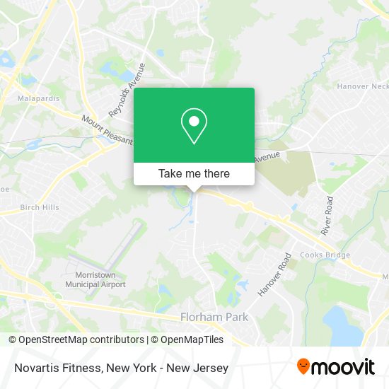 Novartis Fitness map