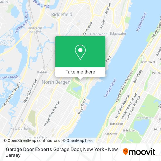Garage Door Experts Garage Door map