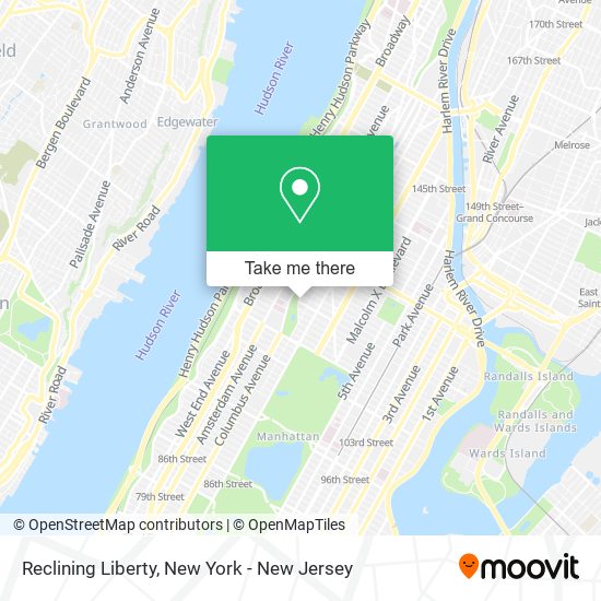 Reclining Liberty map