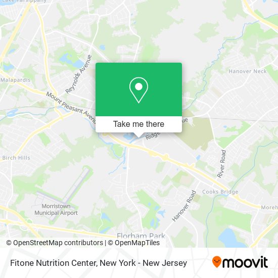 Fitone Nutrition Center map