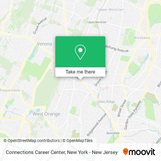Mapa de Connections Career Center