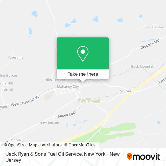 Jack Ryan & Sons Fuel Oil Service map