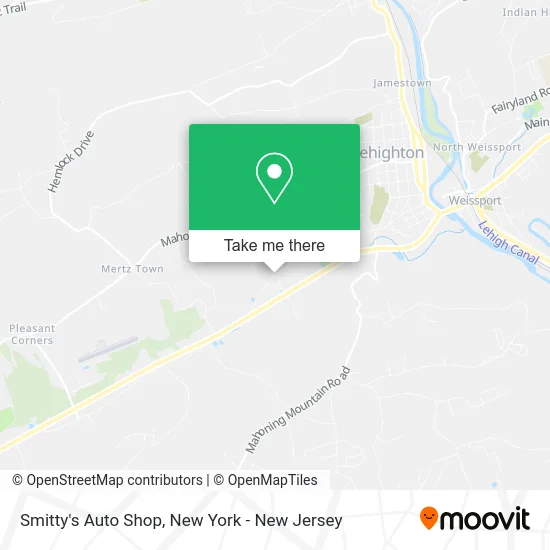 Smitty's Auto Shop map