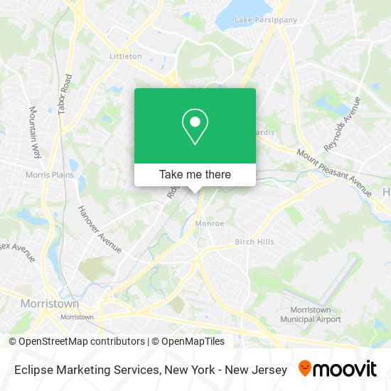 Eclipse Marketing Services map