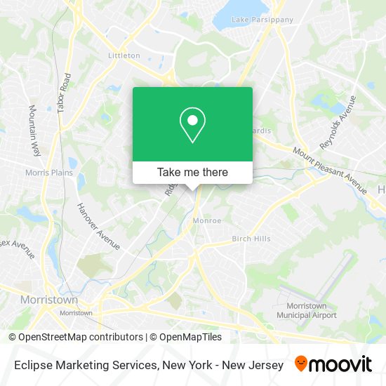 Mapa de Eclipse Marketing Services