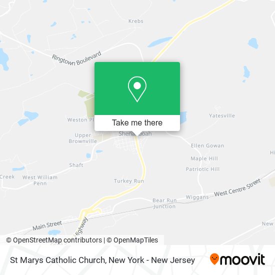 St Marys Catholic Church map