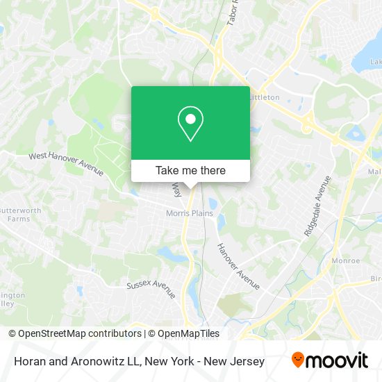Mapa de Horan and Aronowitz LL