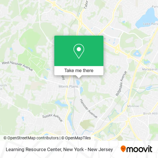 Learning Resource Center map