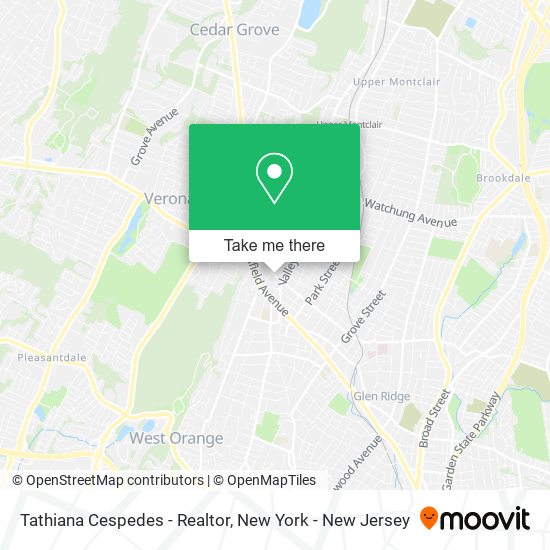 Tathiana Cespedes - Realtor map