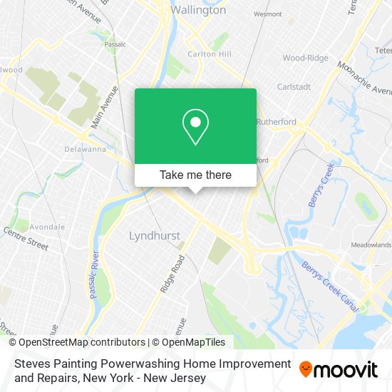 Mapa de Steves Painting Powerwashing Home Improvement and Repairs