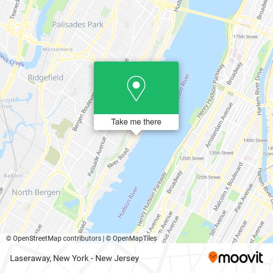 Laseraway map